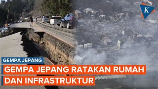 Gempa Jepang yang Mematikan Hancurkan Rumah hingga Infrastruktur [upl. by Yelac90]