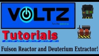 Updated Fusion Reactor and Deuterium Extractors Atomic Science Voltz Tutorial [upl. by Cired659]