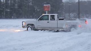 GMC Diesel Dually in the snow [upl. by Adnol800]