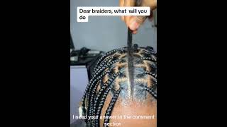 What will you dohairstyles braids youtubeshorts [upl. by Enilasor205]