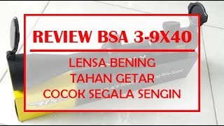 REVIEW TELESCOPE BSA 39X40 EG TUTUP FLIP [upl. by Rilda]