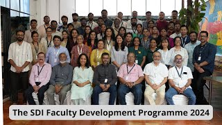 SDI Faculty Development Programme 2024 [upl. by O'Kelly649]