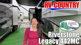 Forest River RVRiverstone Legacy442MC  by RV Country of Fresno CA Mesa AZ Fife WA Mt Vernon W [upl. by Acinoj]