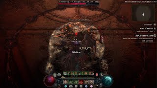 Lidless Wall Bone Spear Lilith Kill  Diablo 4 [upl. by Orimisac461]