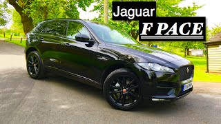 2017 Jaguar F Pace R Sport 180 Review  Inside Lane [upl. by Adnilam]