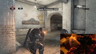 I USE MODS ON GEARS OF WAR 3 [upl. by Novad]