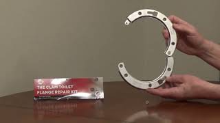 Toilet Flange Ring Repair  Closet Flange Repair Ring [upl. by Minnie]