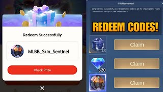 Claim Free Random Skins Diamonds and Other MLBB Rewards Redeem Codes in JollyMax Event [upl. by Silirama482]