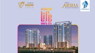 Visions Arsha Project Brochure with floor plans gated community Tellapur  2bhk amp 3bhk for sale [upl. by Aicillyhp292]