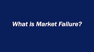 What is Market Failure [upl. by Yauq]