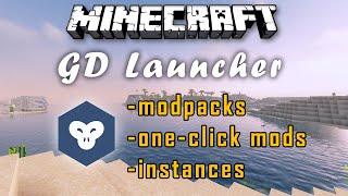 GD Launcher  A Cool Custom Launcher For Minecraft Java Edition 2021 Install  Setup Tutorial [upl. by Dasha]