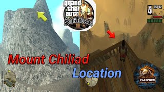 Where Is Mount Chiliad Location In GTA San Andreas  Gameplay  By Gaming Platform [upl. by Aremmat]