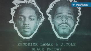 Black Friday Instrumental Kendrick Lamar X JCole [upl. by Ecnarrat]