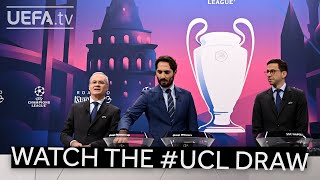 UEFA Champions League Round of 16 Draw [upl. by Sidman952]