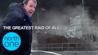 Jeremy Clarkson tells the story of the Greatest Raid of All attack  North One [upl. by Nylorak]