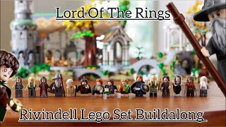 Lord of the rings Rivendell Lego Buildalong part 15 [upl. by Novets637]