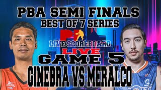 PBA LIVE 🔴 BARANGAY GINEBRA VS MERALCO BOLTS  SEMI FINALS GAME 5  PBA PHILIPPINE CUP 2024 [upl. by May94]