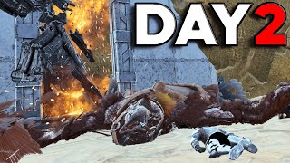 We Got Raided ARK Small Tribes  Scorched Earth  Ark Ascended PvP [upl. by Filahk]