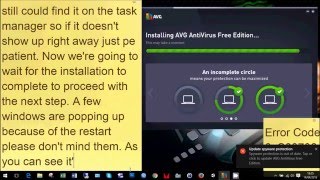 Avg error code 0xC0070643 [upl. by Dickerson825]