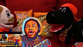 SML Movie Duggies Fried Chicken Cheetos REACTION sml jeffy supermariologan 😂🍗 [upl. by Lamb]