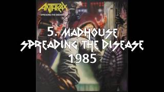 Top 10 Anthrax Songs [upl. by Dorris]