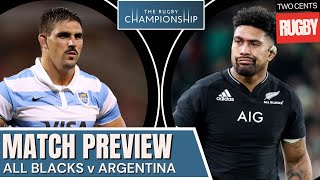 All Blacks v Argentina Game 1 Preview  Rugby Championship 2024 [upl. by Kared890]