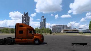 ESCUELA DE MANEJO DE TRAILER AMERICAN TRUCK CLASE 1 [upl. by Kimber]