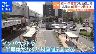 北関東で「頭一つ抜けた」街？ 栃木・宇都宮市 基準地価公表で4年連続上昇「LRT」「待機児童ゼロ」「子どもの医療費無料化」市民も誇らしげ｜TBS NEWS DIG [upl. by Anner677]