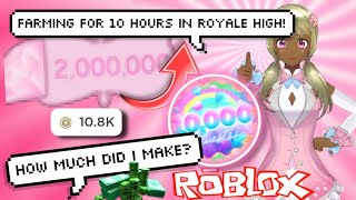 I did QUESTS In Royale High for 10 HOURS STRAIGHT [upl. by Royce707]