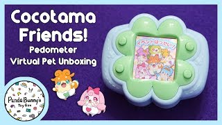 Cocotama Friends Pedometer Virtual Pet Unboxing  PandaBunny [upl. by Llain]