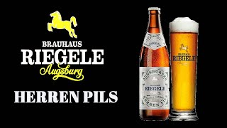 Brauhaus Riegele  Augsburger Herren Pils [upl. by Molton42]