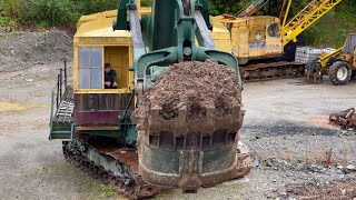 Ruston Bucyrus 54RB Shovel Working [upl. by Ijan]