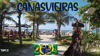 CANASVIEIRAS 2024 𝐅𝐋𝐎𝐑𝐈𝐀𝐍𝐎𝐏𝐎𝐋𝐈𝐒 🇧🇷 𝙱𝚁𝙰S𝙸𝙻 🇧🇷 Walking Tour  Centro Rambla y Playas  brasil [upl. by Collette]