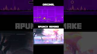 Stereo Madness Original vs aPunchs Remake  Geometry Dash 22 shorts [upl. by Branden]