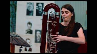 Sophie Dervaux plays Contrabassoon solo at “Püchner 125“ [upl. by Ahsemat]