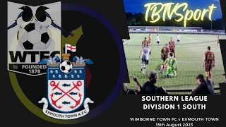 HIGHLIGHTS Wimborne Town v Exmouth Town Southern League Div 1 Sth nonleague nonleaguefootball [upl. by Nnyleitak488]