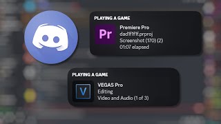 How to make VEGASADOBE as your Discord Status [upl. by Mur]