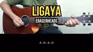 Ligaya  Eraserheads  Guitar Tutorial [upl. by Yong5]