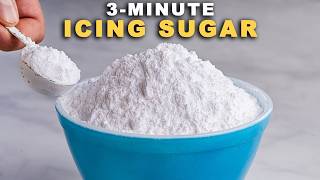 How to Make Icing Sugar in 3 Minutes [upl. by Shirlee]