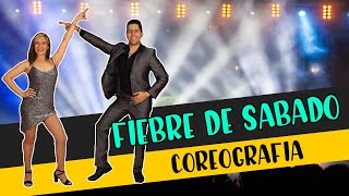 COREOGRAFIA FIEBRE DE SABADO EXPLICADA 🕺🔥  Saturday Night Fever [upl. by Ahsitniuq]