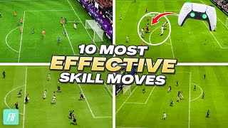 10 Skill Moves to IMPROVE your GAMEPLAY in FC 24 [upl. by Voleta18]