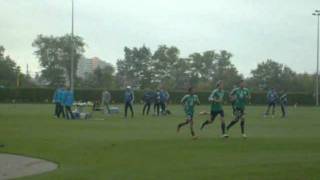 VfL Wolfsburg Training  Laktattest 27092011 [upl. by Jami]