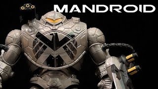 Marvel Legends MANDROID BuildaFigure Review [upl. by Adli]