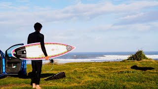 Surfing the west coast of New Zealand [upl. by Ajan]