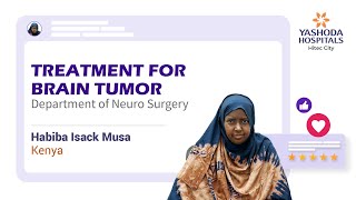 Treatment for Brain Tumor Medulloblastoma  Yashoda Hospitals Hyderabad [upl. by Sadirah]