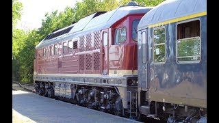 Mit der altbelüfteten 232 0885 in die Baggerstadt Ferropolis am 03062023 [upl. by Ael]