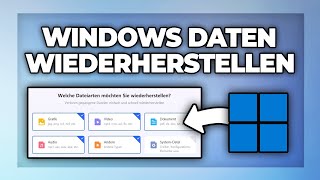 Windows gelöschte Daten wiederherstellen kostenlos  Dateien reparieren Tutorial [upl. by Earley]