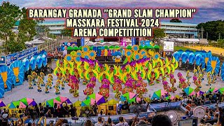 MASSKARA FESTIVAL 2024 quotGRAND SLAM CHAMPIONquot BARANGAY GRANADAquot  Bacolod City [upl. by Adnir187]