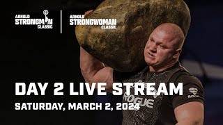 Day 2  2024 Arnold Strongman Classic  Full Live Stream [upl. by Oremodlab17]