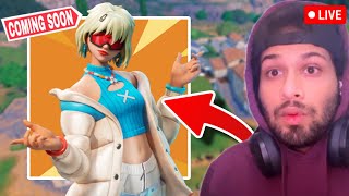 LIVE  New EVIE SKIN is COMING SOON  Fortnite Chapter 5 [upl. by Aerbas299]